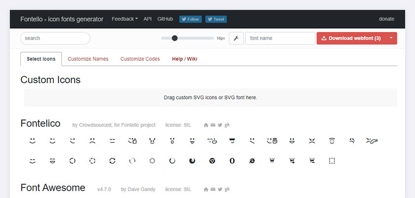 Fontello-free-icon-website