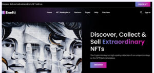 NFT Crypto Collectibles Marketplace Templates & Themes - ThemesLay