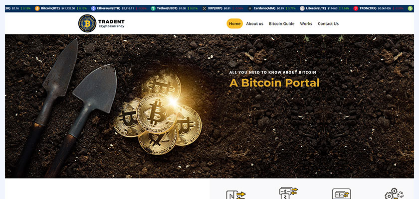 Tradent-Cryptocurrency-Bitcoin-WordPress-Theme