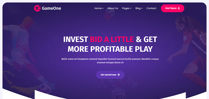 GameOne-Betting-Platform-Html-Template