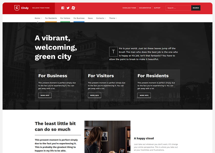 Cindy-Accessible-Local-Government-WordPress-Theme