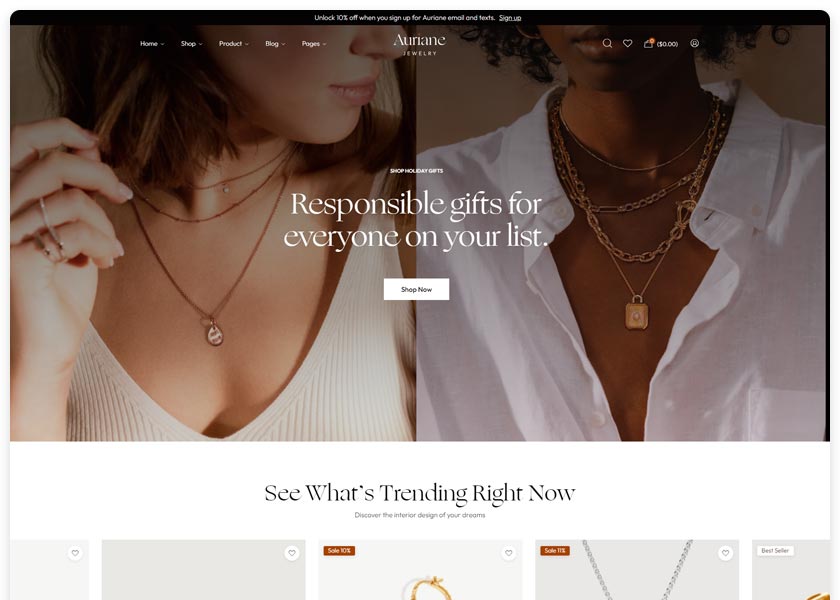 Auriane-Handcrafted-Jewelry-Store-WordPress-Theme