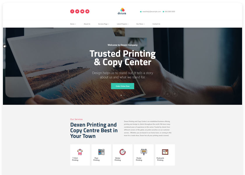 Dexen-Printing-Company-WordPress-Theme