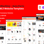 KeltMachine Auto Parts Website templates