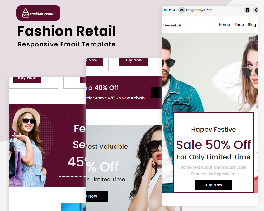 Fashion Retail - Responsive Newsletter Template