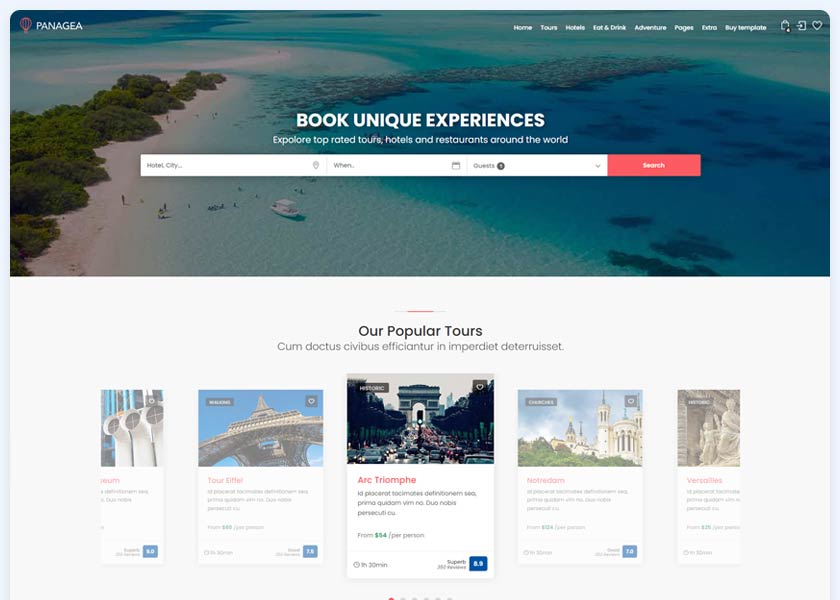 Panagea-Travel-and-Tours-listings-template