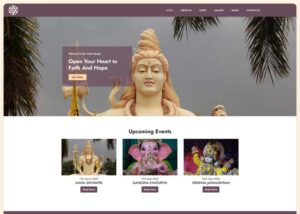 Hinduism Templates for hindu religion and hindu temple website