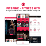 Fitness Gym Responsive HTML5 Newsletter Template