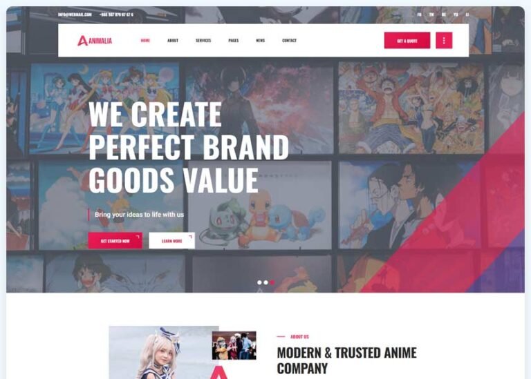 Html Comics Comic Store & comic book store website templates free download