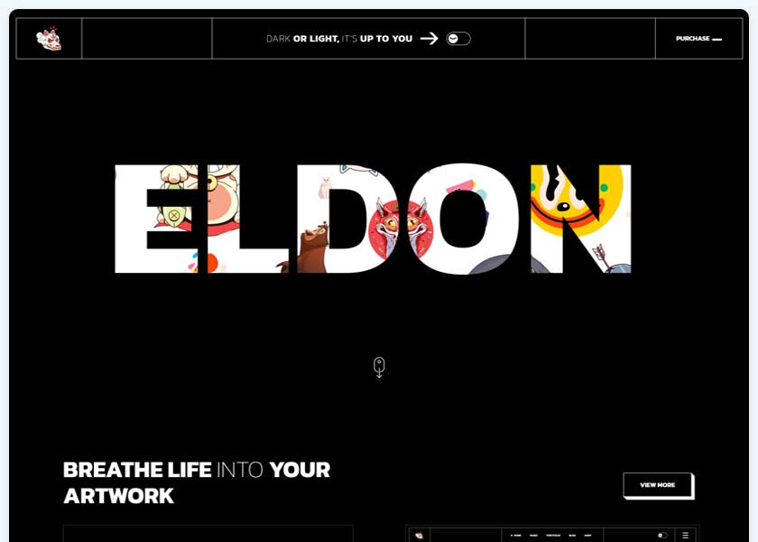 Eldon-Artist-Portfolio-Theme