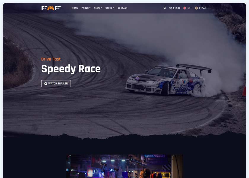 Faf-Gaming-HTML-Template