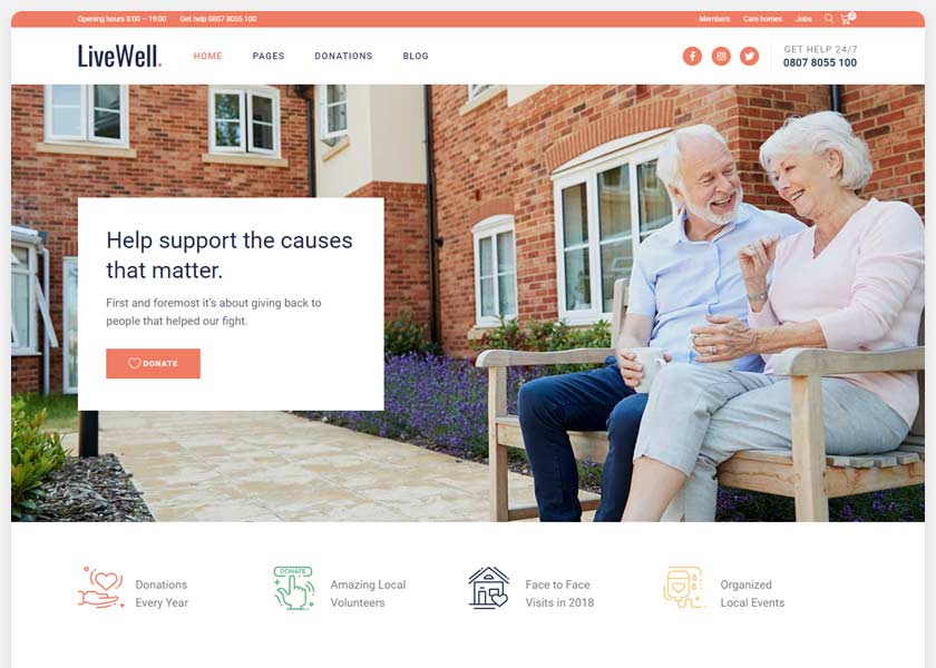 Download best Retirement Planning website Templates and Themes