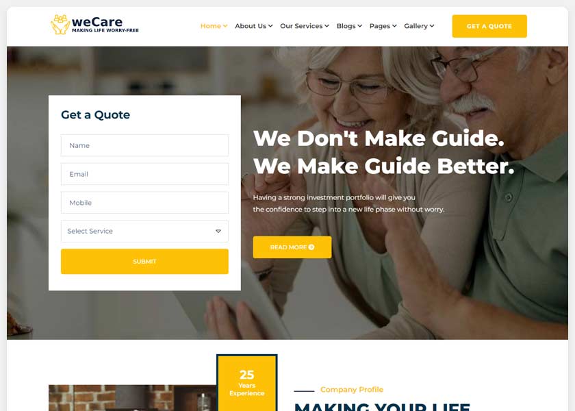 weCare-Retirement-Planning-HTML5-Template