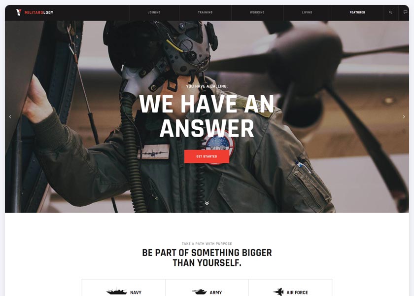 Militarology-Military-Service-and-Army-Veterans-Army-WordPress-Theme
