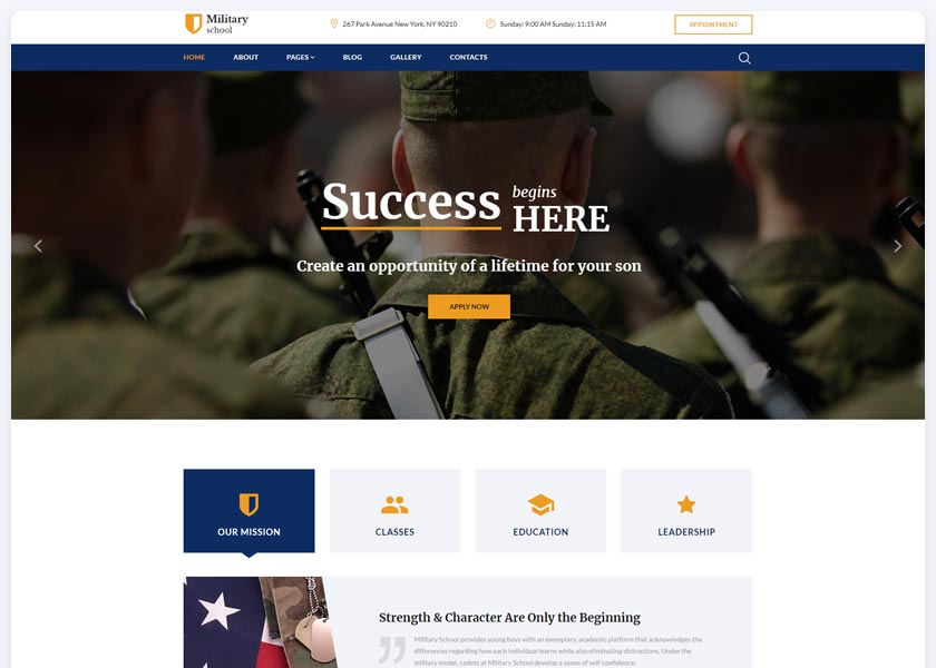 MilitarySchool-Responsive-Joomla-Template