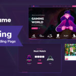 MoGame - Gaming HTML5 Responsive Landing Page