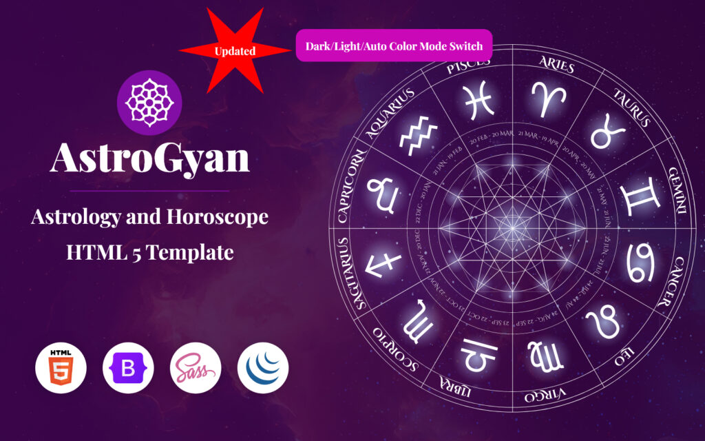AstroGyan - Astrology and Horoscope HTML 5 Template