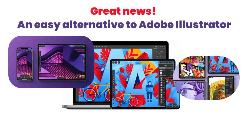 Great news! An easy alternative to Adobe Illustrator
