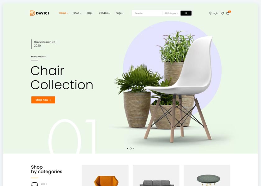 Davici-Furniture-WooCommerce-WordPress-Theme