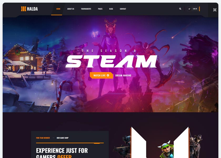 Halda-eSports-and-Gaming-NFT-WordPress-Theme