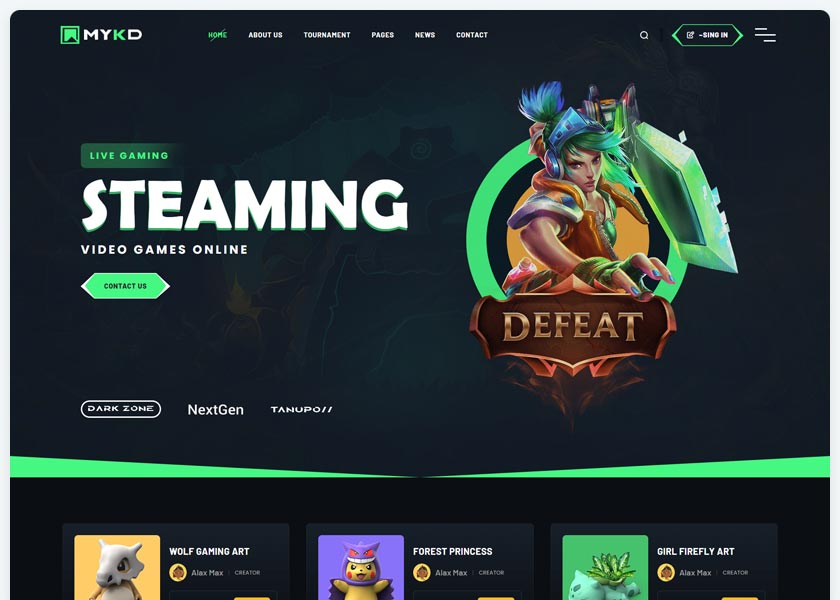 MYKD-eSports-and-Gaming-NFT-WordPress-Theme