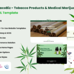 TobacoBiz – Tobacco Products & Medical Marijuana HTML Template