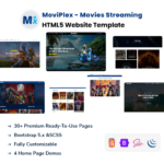 MoviPlex – Movies Streaming HTML5 Website