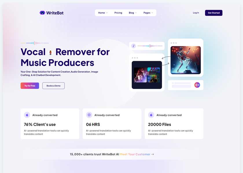 WriteBot-AI-Landing-HTML-Template