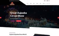 Aajooba - Circus HTML5 Website Template - Image 2