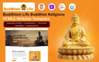 Buddhism Life Website Template