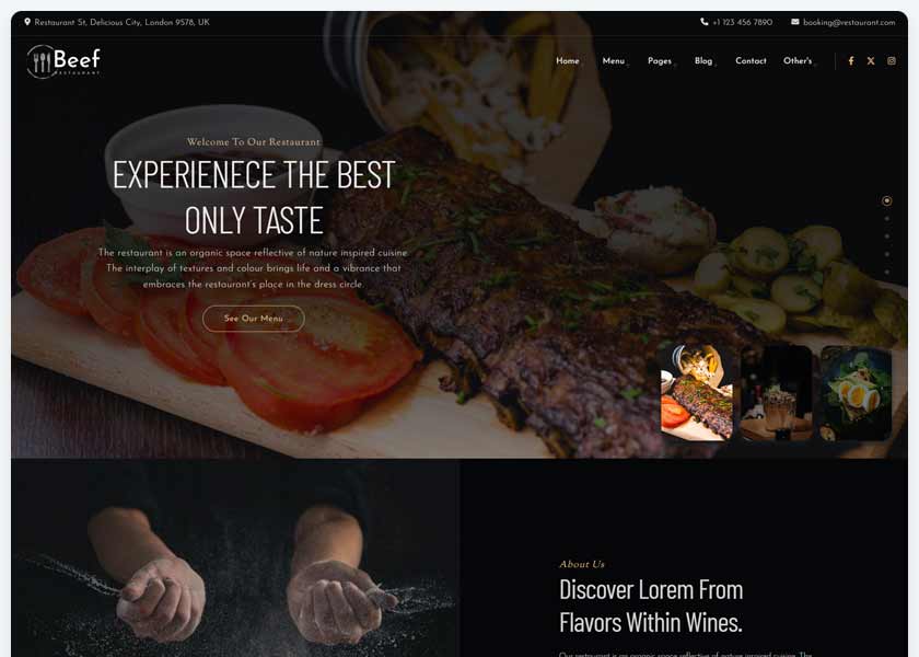 Beef-Modern-Restaurant-Template