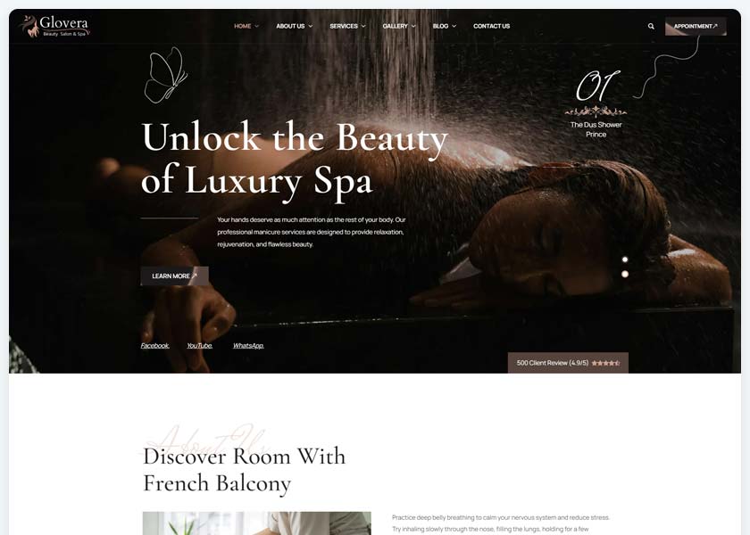 Glovera---Beauty-Salon-Spa-WordPress-Theme