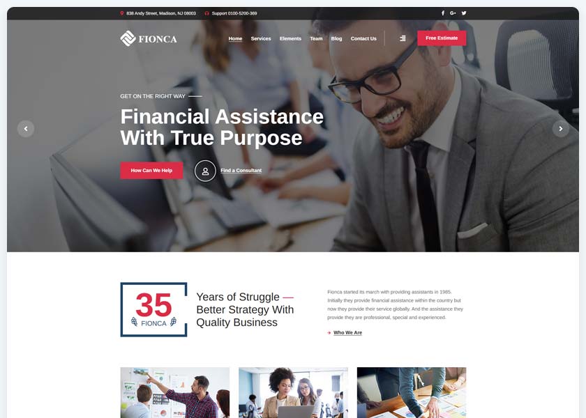 Fionca-Business-&-Finance-WordPress-Theme