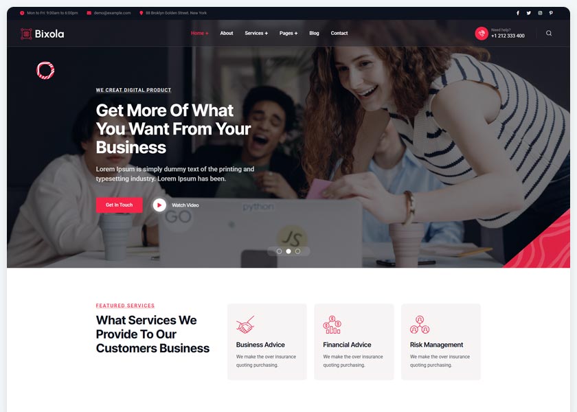 Bixola---Multipurpose-Business-Service-WordPress-Theme