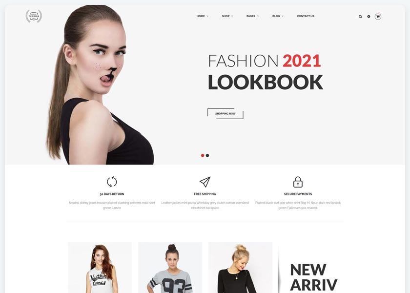 Fashion-Clothing-Website-Template-based-on-Bootstrap-Tuoring
