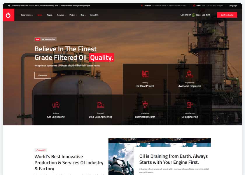 Industico---Industry-and-Manufacturers-WordPress-Theme