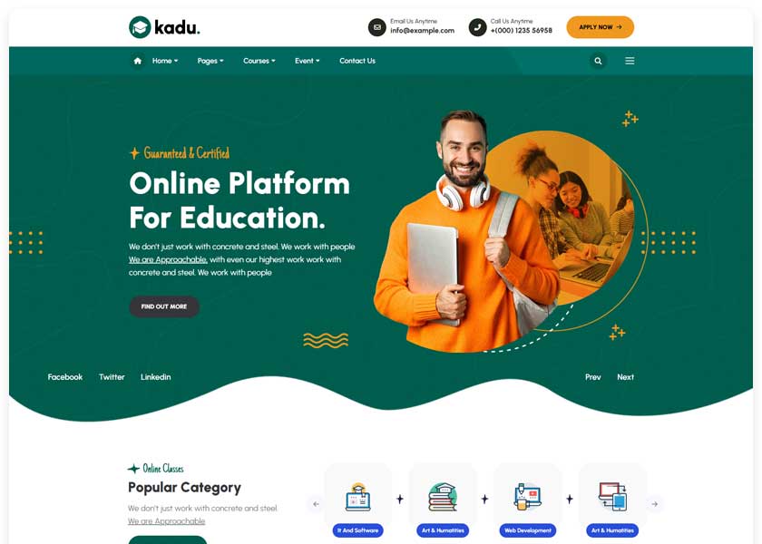 Kadu---Education-WordPress-Theme