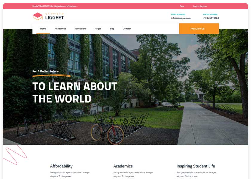 Liggeet---University-Education-HTML-Template