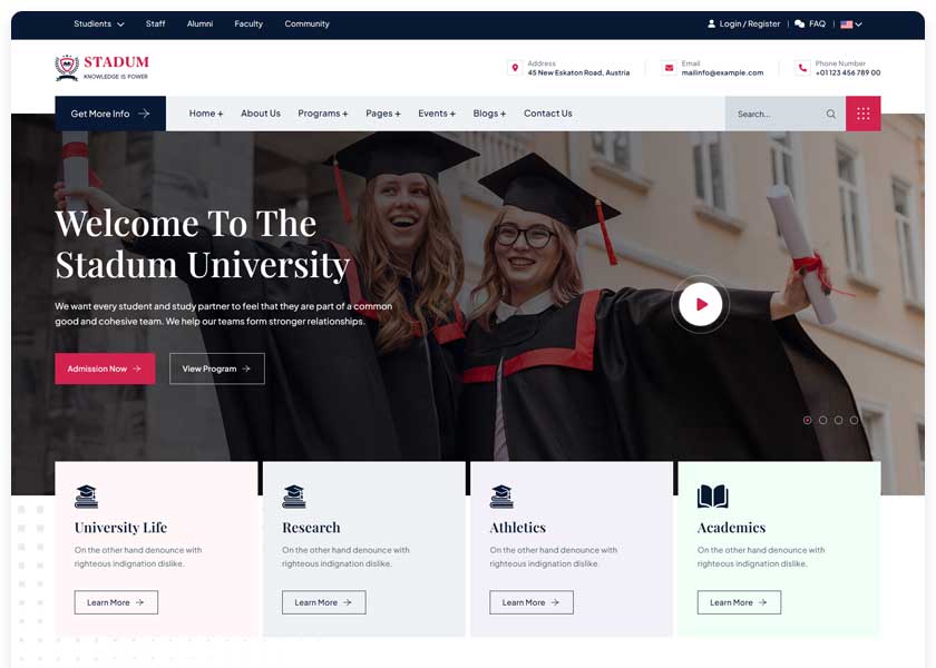 Stadum---University-Education-HTML-Template