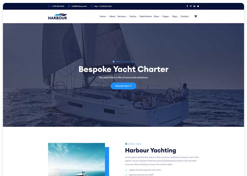 Harbour---Luxury-Yacht-&-Boat-WordPress-Theme