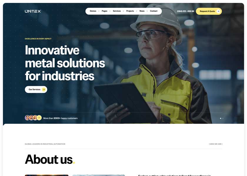 Untex-Factory-and-Industrial-WordPress-Theme Untex-Factory-and-Industrial-WordPress-Theme