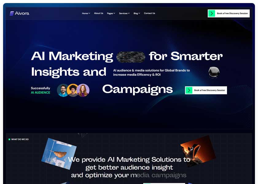 Aivora--AI-Agency-&-Technology-WordPress-Theme