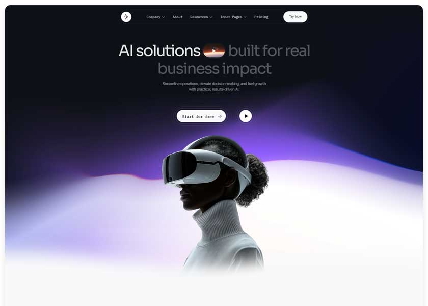 Nexsas---SaaS-and--AI-Startup-WordPress-Theme